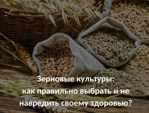 Зерновые продукты: вред и польза